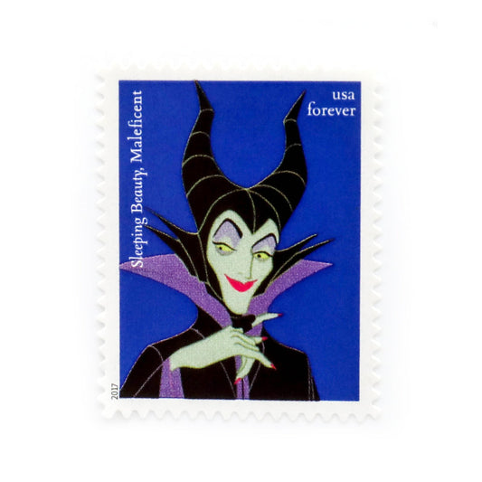 2017 Walt Disney Villains Forever First Class Postage Stamps