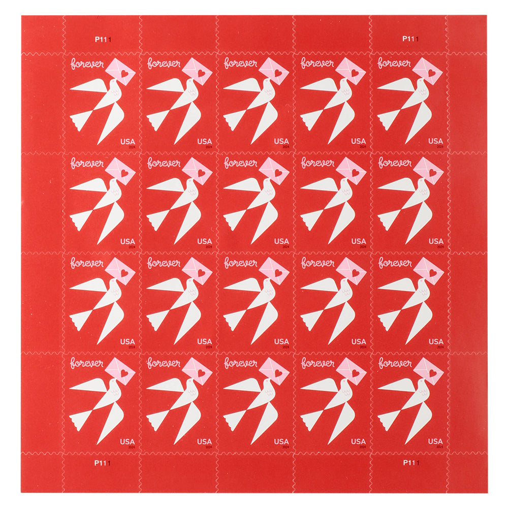 2024 US Love First-Class Mail Forever Postage Stamps