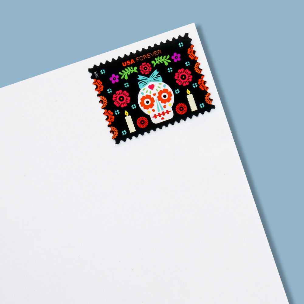 2021 US Day of the Dead Forever Stamps