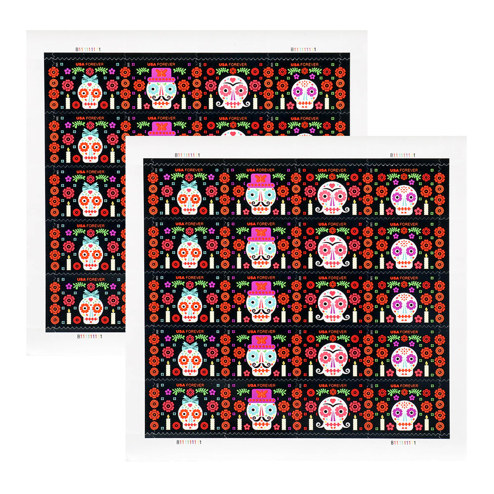 2021 US Day of the Dead Forever Stamps