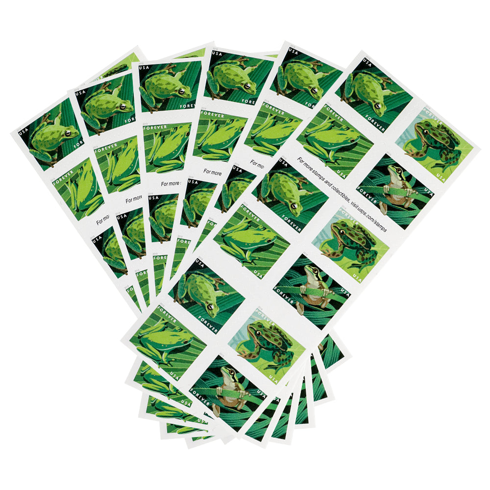 2019 US Frogs Forever Stamps