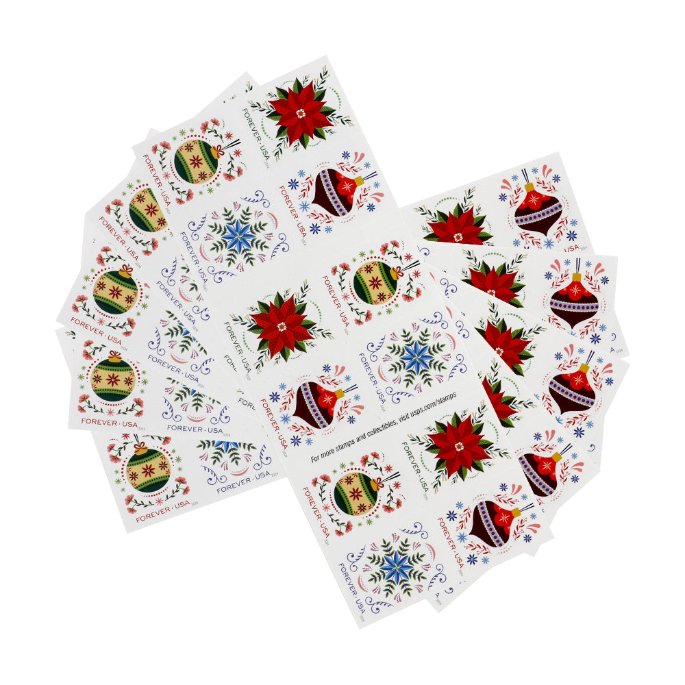 2024 US Holiday Joy First Class Forever Stamps